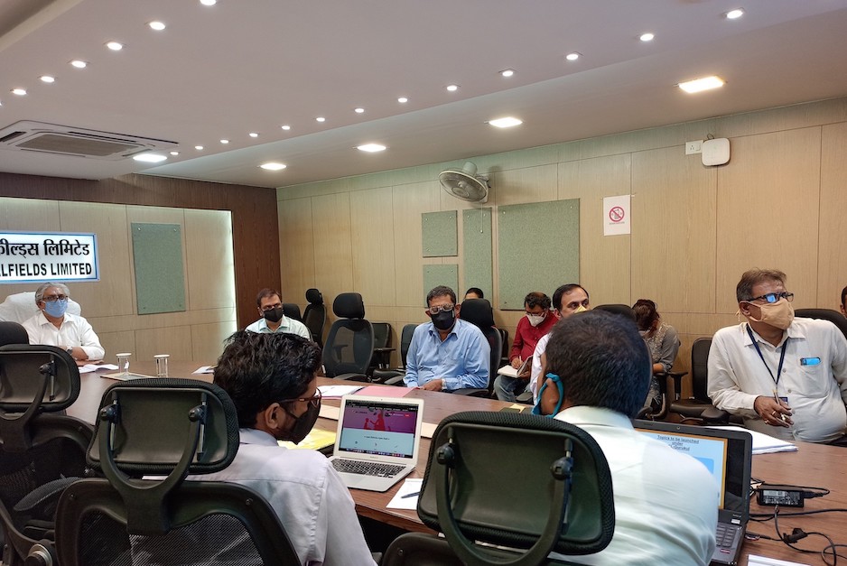 Brainstorming session with CMD, ECL and Director (Personnel)