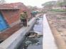 Construction of High drainage with covering & culverts at Dishergarh