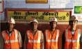 Mining sardar getting trained at Dubeshwari Colliery 
